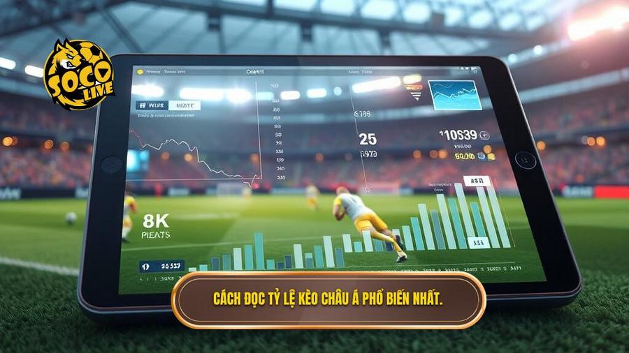 Cách đọc tỷ lệ kèo châu Á phổ biến nhất.