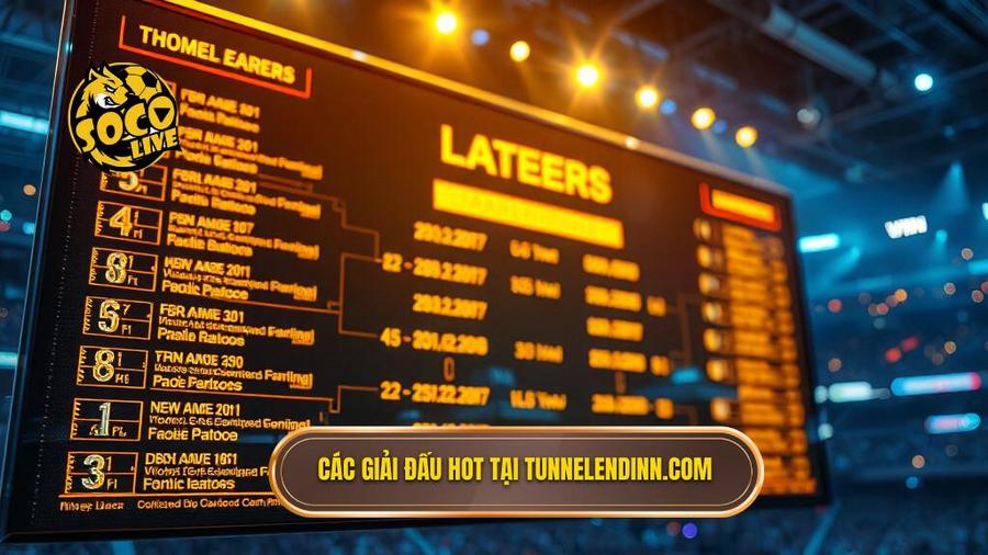 Bảng tổng hợp các giải đấu hot tại tunnelendinn.com