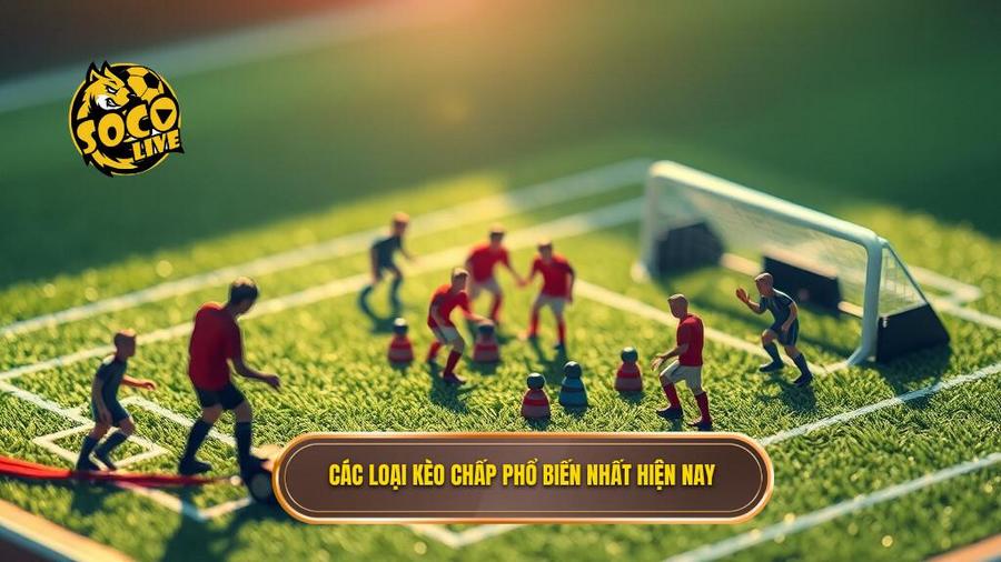 Các loại kèo chấp phổ biến nhất hiện nay