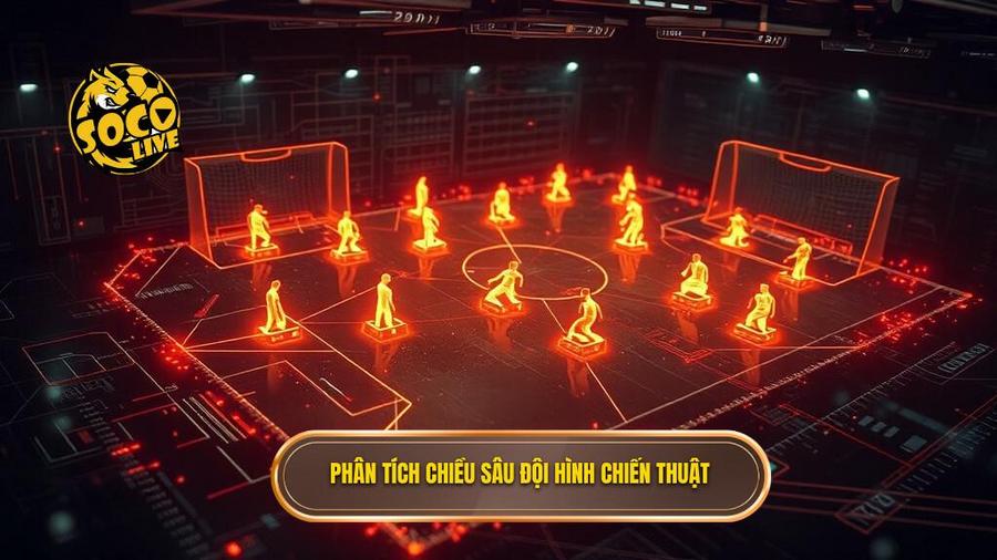 Phân tích chiều sâu đội hình chiến thuật